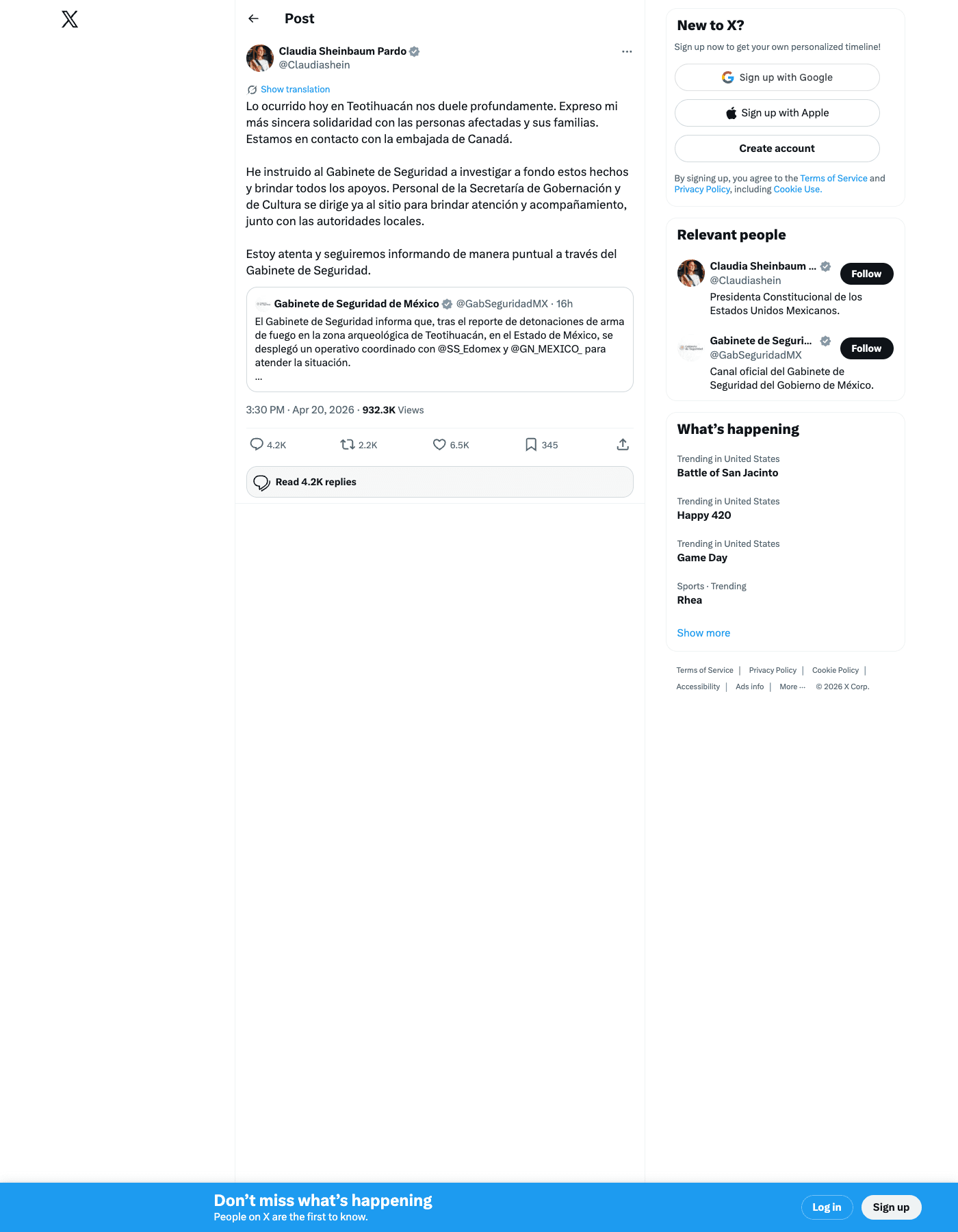 Gunman Shoots From Pyramid of the Moon at Teotihuacán, Killing Canadian Tourist and Wounding 13 Before Taking Own Life